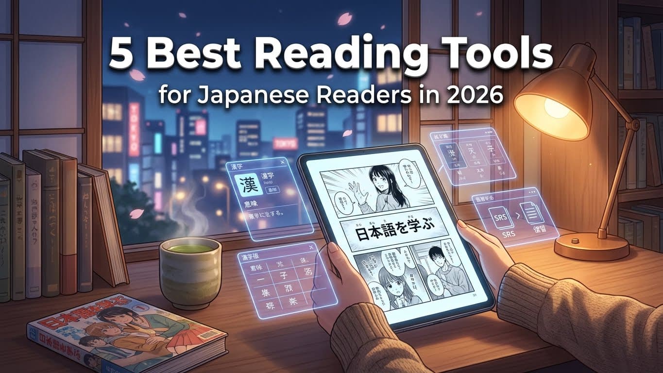 5 Best Reading Tools for Japanese Readers in 2026